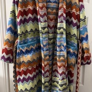 Missoni Home Multicolor Zigzag Robe
